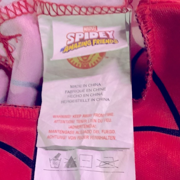 MARVEL SPIDEY MAN COSTUME. 3-4 yrs infants. - Picture 3 of 4